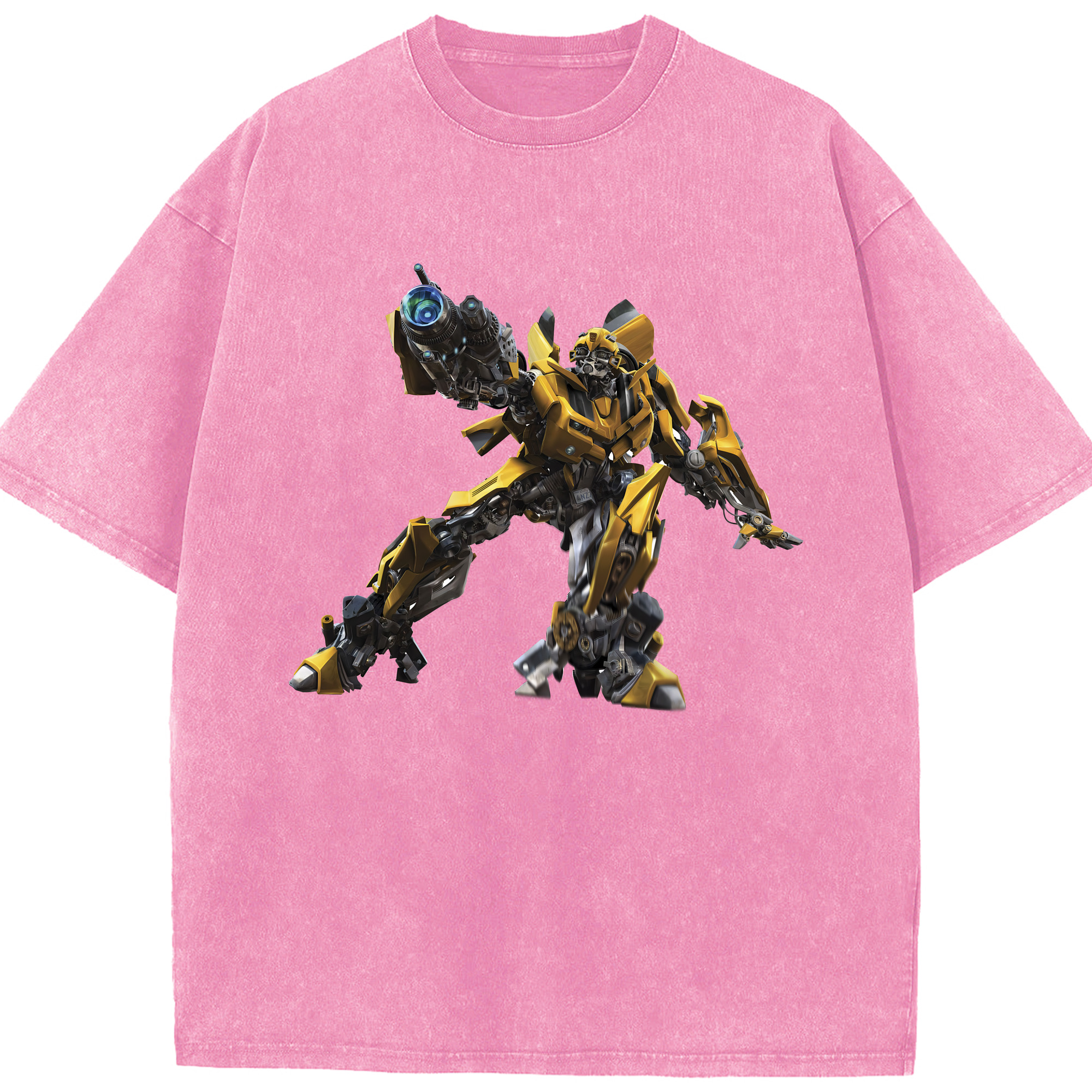 （画像用） Transformers トランスフォーマー 綿100% ヴィンテージ風 半袖Tシャツ（フロントプリント）